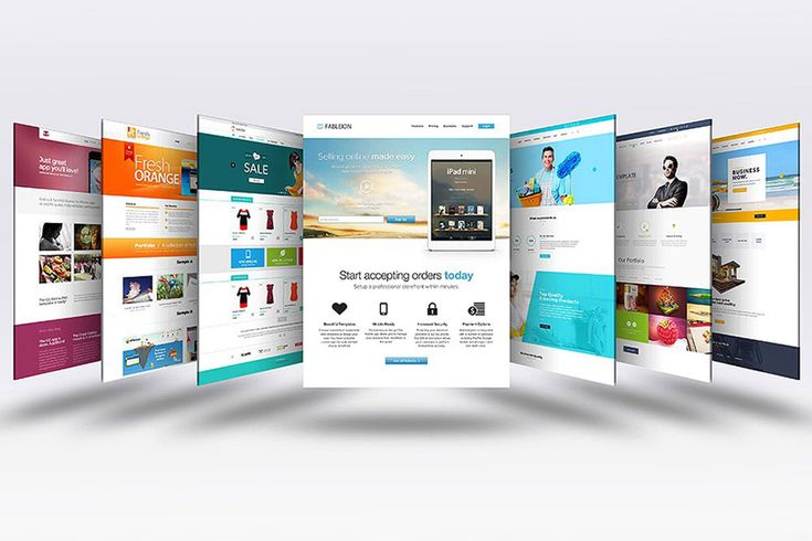 Web Development Templates Showcase - Modern responsive website designs